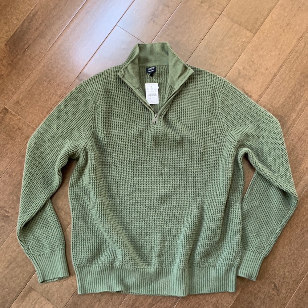 J Crew Men’s green sweater